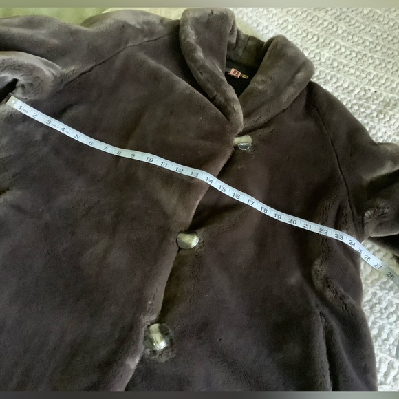 Vintage Teddy coat.L/XL - Picture 7 of 13